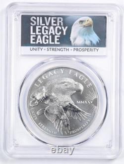 Cook Islands 2025 1oz Legacy Silver Eagle MS70 PCGS 55979403 First Strike