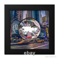 Cook Islands 2025 $20 3oz Silver New York Ultra High Relief (Box & COA)