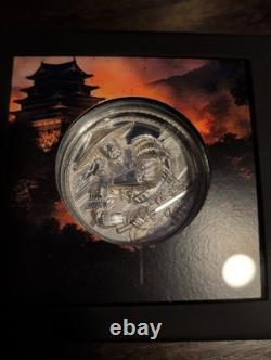 Cook Islands 2025 $25 5oz Silver Samurai Coin