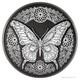 Cook Islands 2025 $5 1oz Silver Butterfly Obsidian Black (Box & COA) Other