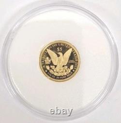 Cook Islands 2025 Morgan Dollar Gold Coin. 0239 AGW 1/10 oz of. 24 Gold
