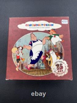Cook Islands $5 Coin Set Malysh & Karlsson on the Roof Soviet Cartoon Silver 3pc