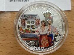 Cook Islands, 5 Dollars Dear Godmother, 1 Oz silver coin 2010 year