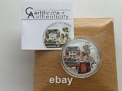 Cook Islands, 5 Dollars Dear Godmother, 1 Oz silver coin 2010 year