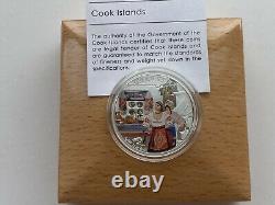 Cook Islands, 5 Dollars Dear Godmother, 1 Oz silver coin 2010 year