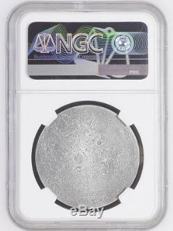 Cook Islands 5 Dollars Silver Ngc Pf 68 Moon Meteorite Apollo 11 Luna III 2009