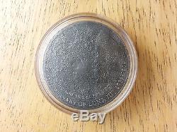 Cook Islands $5 Moon 40th & 50th Anniversary Lunar Meteorite silver 2009 Coin