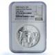 Cook Islands 5 dollars Pharaohs Legacy Giza Pyramids PF 70 NGC silver coin 2022