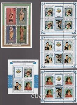 Cook Islands-Aitutaki-Penrhyn-Niue Most 1980's MNH Collection ECV$1100-$1200
