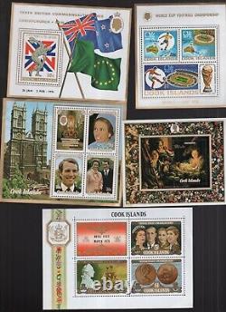 Cook Islands-Aitutaki-Penrhyn-Niue Most 1980's MNH Collection ECV$1100-$1200