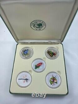 Cook Islands Coloured Australian Insect Series 99.9% Fine Silver Perth Mint