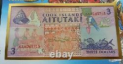 Cook Islands Corals Birds 1993 Reef Underwater Life Fish FDC (banknote cover)