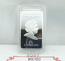 Cook Islands Ferrari The Legend GT $5 2010 Proof Silver Crown withCOG 376/999