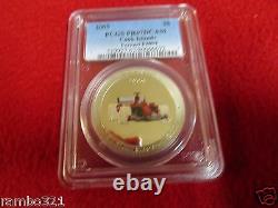 Cook Islands Is. 2005 $5 Ferrari F2004 PCGS PR67 Silver Coin Bullion LOW POP CAR