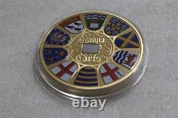 Cook Islands Massive $5 2015 Magna Carta Only 495 Made Very Rare B70 #3