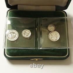 Cook Islands Maundy Set 2002 in. 999 silver nFDC