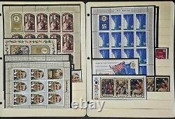 Cook Islands Mint NH Stamp Collection in Mounts on Stock Pages