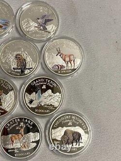 Cook Islands National Park Proof Coin Collection