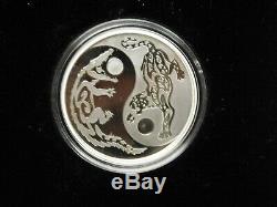 Cook Islands Predator & Prey Silver 4 Coin Silver Set withDisplay Box