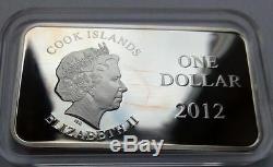 Cook Islands SET 3 x 1 dollar 2012 Lunar Year of the Dragon Silver 2
