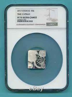 Cook Islands Time Capsule Ngc Pf-70 2017 All Packaging Included