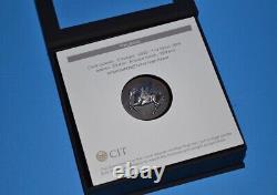 Cook Islands Ultra High Relief PEGASUS 1 oz. 999 Silver Antique 5 Dollar Coin