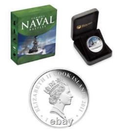 Cook Islands WAR SHIPS FAMOUS NAVAL BATTLES Set of 5 Silver Proof Coins