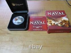 Cook Islands WAR SHIPS FAMOUS NAVAL BATTLES Set of 5 Silver Proof Coins