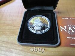 Cook Islands WAR SHIPS FAMOUS NAVAL BATTLES Set of 5 Silver Proof Coins