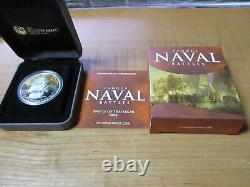 Cook Islands WAR SHIPS FAMOUS NAVAL BATTLES Set of 5 Silver Proof Coins