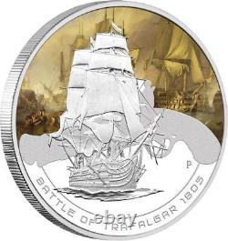 Cook Islands WAR SHIPS FAMOUS NAVAL BATTLES Set of 5 Silver Proof Coins