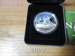 Cook Islands WAR SHIPS FAMOUS NAVAL BATTLES Set of 5 Silver Proof Coins