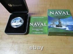 Cook Islands WAR SHIPS FAMOUS NAVAL BATTLES Set of 5 Silver Proof Coins