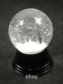 Cook Islands Winter Wonderland Globe 1/10 Oz Silver Coin $1 2017, Limited Edition