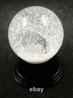 Cook Islands Winter Wonderland Globe 1/10 Oz Silver Coin $1 2017, Limited Edition