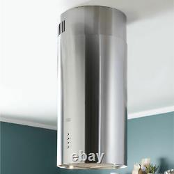 Cooke & Lewis CLROIS30 Inox Stainless steel Island Cooker hood, (W)35cm 2699
