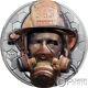 FIREFIGHTER Real Heroes 3 Oz Silver Coin 20$ Cook Islands 2021