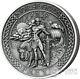 FREYR Norse Gods High Relief 2 Oz Silver Coin 10$ Cook Islands 2016