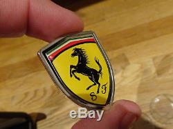 Ferrari Team Sterling Silver 925 Badge Shield Cook Islands Coin Formula One F1