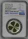 Four Leaf Clover 2018 Palau $5 Silver Coin Pf 70 Uc Er