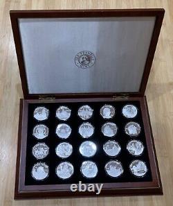 Franklin Mint 1997 The Millennia Silver Coin Collection