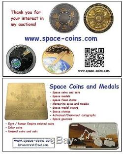 GALILEO GALILEI 450 Anniversary, 2 oz silver, 10$ Cook Island, 2014, Moonstone