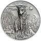 GREY WOLF 1 oz Silver Ultra high relief coin $5 Palau 2020