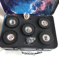 GUARDIANS OF THE GALAXY Cook Islands Silver coin set Limited # 31 of only 3000