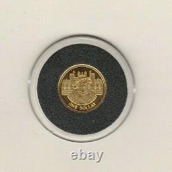 Gold 2006 Cook Islands Henry VIII One Dollar Coin In Mint Condition In Capsule