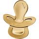 Golden Pacifier Cook Islands 0,5 g Goldmünze 9999 AU coin with COA & BOX