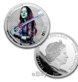 Guardians of the Galaxy Cook Islands Silver coin set Limited Mint of only 3000