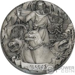 HADES Gods of Olympus 2 Oz Silver Coins 2$ Cook Islands 2017