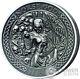 HEL Norse Gods High Relief 2 Oz Silver Coin 10$ Cook Islands 2015