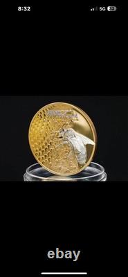 HONEY BEE Shades of Nature Silver Coin Cook Islands 2014 First In Series! RARE